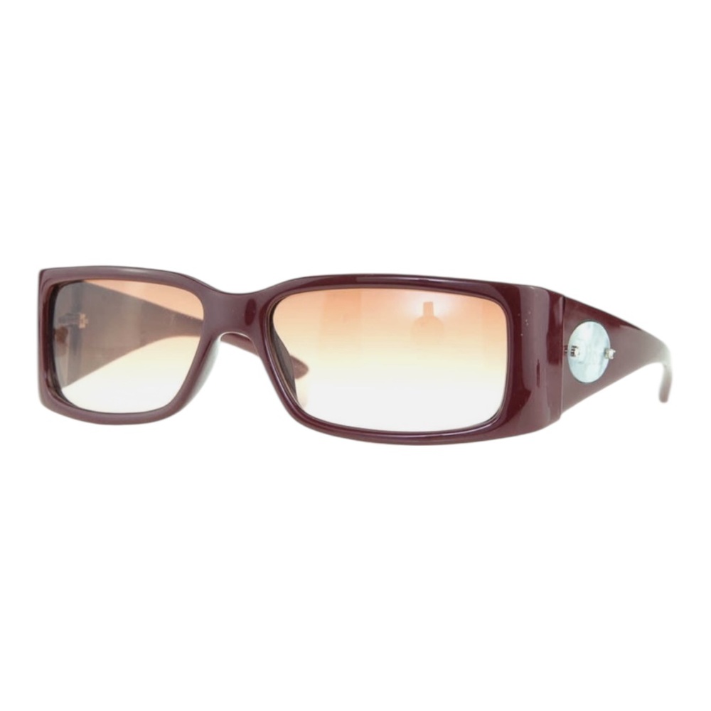 NWOT Christian Dior ClassicDior 2 CQJNF Burgundy Sunglasses Brown Gradient Lens - Picture 5 of 16